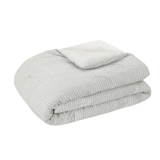 Seersucker 3-Pc. Full/Queen Comforter Set-Kirkland's Home Shop