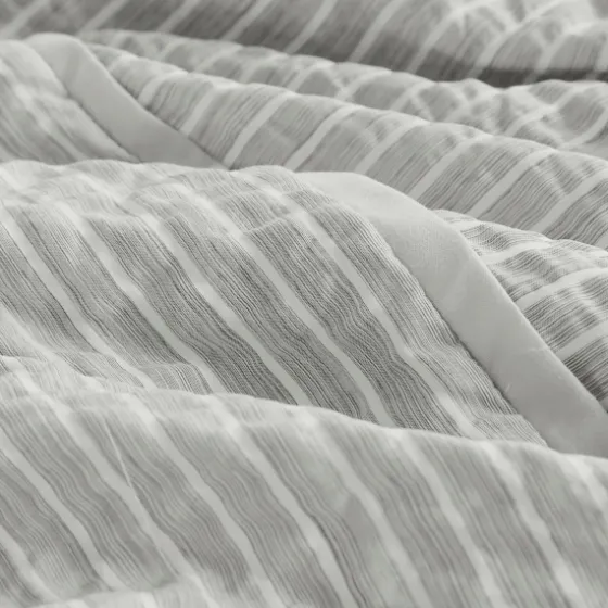 Seersucker 3-Pc. Full/Queen Comforter Set-Kirkland's Home Shop