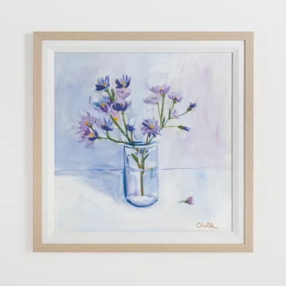 September Aster Framed Art Print-Kirkland's Home Clearance