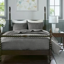 Serene Quilted 3-Pc. King Coverlet Set-Kirkland's Home Shop
