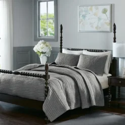 Serene Quilted 3-Pc. King Coverlet Set-Kirkland's Home Shop