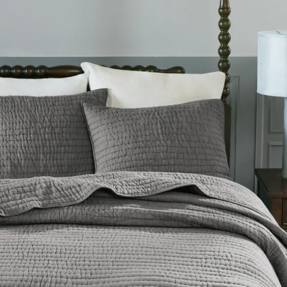 Serene Quilted 3-Pc. Queen Coverlet Set-Kirkland's Home New
