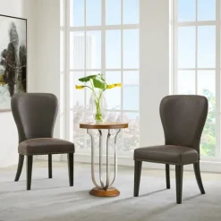 Sevana Faux Leather Dining Chairs, Set Of 2-Kirkland's Home New