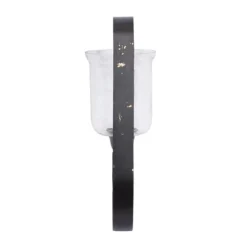 Shayne Black Iron Scroll Sconce-Kirkland's Home Shop