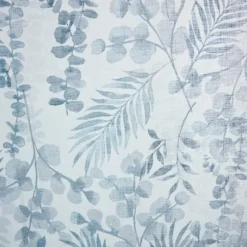 Sheer Blue Botanical Curtain Panel Set, 95 In.-Kirkland's Home Sale
