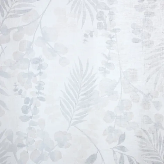 Sheer Botanical Curtain Panel Set, 84 In.-Kirkland's Home Flash Sale