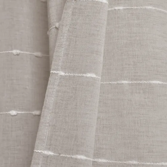 Sheer Textured Curtain Panel Set, 84 In.-Kirkland's Home Clearance