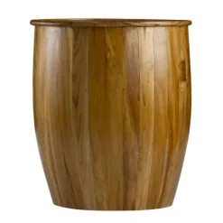 Sheesham And Mango Wood Drum Accent Table-Kirkland's Home Shop
