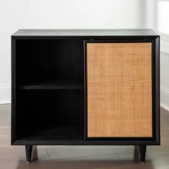 Shelby And Natural Cane Cabinet-Kirkland's Home Best Sale
