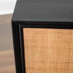 Shelby And Natural Cane Cabinet-Kirkland's Home Best Sale