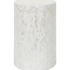 Shell Cylinder Frame Accent Table-Kirkland's Home Sale