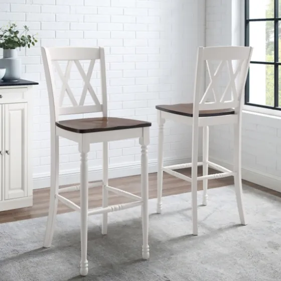 Shelly Classic Bar Stools, Set Of 2-Kirkland's Home Flash Sale