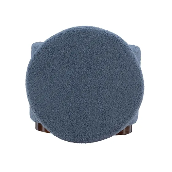 Sherpa Upholstered Storage Ottoman-Kirkland's Home Flash Sale