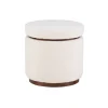 Sherpa Upholstered Storage Ottoman-Kirkland's Home Cheap