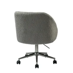 Sherpa Upholstered Swivel Office Chair-Kirkland's Home Hot