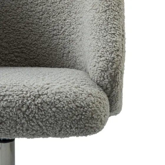 Sherpa Upholstered Swivel Office Chair-Kirkland's Home Hot