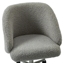 Sherpa Upholstered Swivel Office Chair-Kirkland's Home Hot