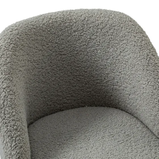 Sherpa Upholstered Swivel Office Chair-Kirkland's Home Hot