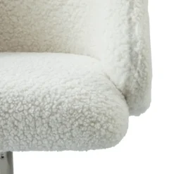 Sherpa Upholstered Swivel Office Chair-Kirkland's Home Outlet