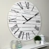 Shiplap Coastal Wall Clock, 29 In.-Kirkland's Home Hot