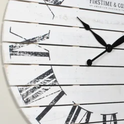 Shiplap Coastal Wall Clock, 29 In.-Kirkland's Home Hot