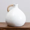 Short Jug Vase With Rope Handle-Kirkland's Home Outlet