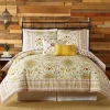 Shyla Yellow Vinework Queen 5-Pc. Comforter Set-Kirkland's Home Cheap