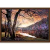 Silence Of Sunset Framed Canvas Art Print-Kirkland's Home Sale