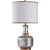 Silver And Gold Distressed Glass Table Lamp-Kirkland's Home Best