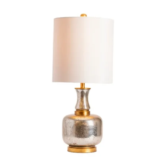 Silver And Gold Mercury Glass Table Lamp-Kirkland's Home Best Sale