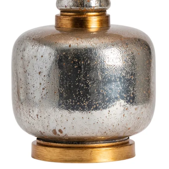 Silver And Gold Mercury Glass Table Lamp-Kirkland's Home Best Sale
