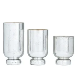Silver And Golden Goblet 3-Pc. Candle Holder Set-Kirkland's Home Discount