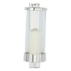 Silver Assymetrical Modern Sconce-Kirkland's Home Best