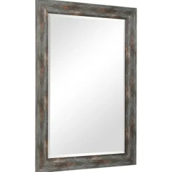 Silver Burnished Framed Mirror-Kirkland's Home New