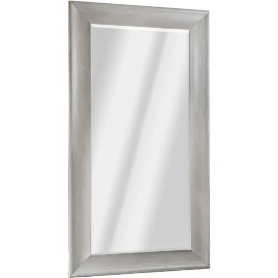 Silver Driftwood Beveled Leaner Mirror-Kirkland's Home Fashion