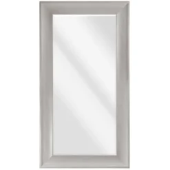 Silver Driftwood Beveled Leaner Mirror-Kirkland's Home Fashion