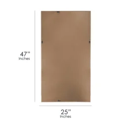 Silver Driftwood Beveled Leaner Mirror-Kirkland's Home Fashion