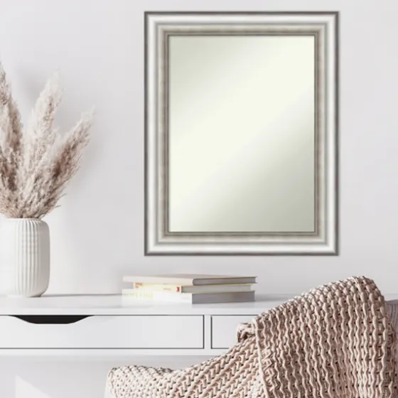 Silver Embossed Frame Wall Mirror-Kirkland's Home New
