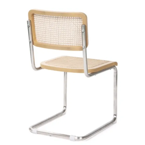 Silver Framed Woven Cane Dining Chairs, Set Of 2-Kirkland's Home Cheap