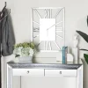 Silver Glass Frame Wall Clock-Kirkland's Home Fashion