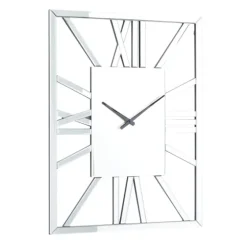 Silver Glass Frame Wall Clock-Kirkland's Home Fashion
