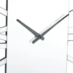 Silver Glass Frame Wall Clock-Kirkland's Home Fashion