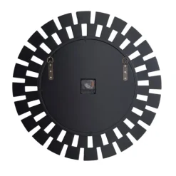 Silver Glass Mirror Abstract Wall Clock-Kirkland's Home Hot