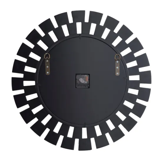 Silver Glass Mirror Abstract Wall Clock-Kirkland's Home Hot
