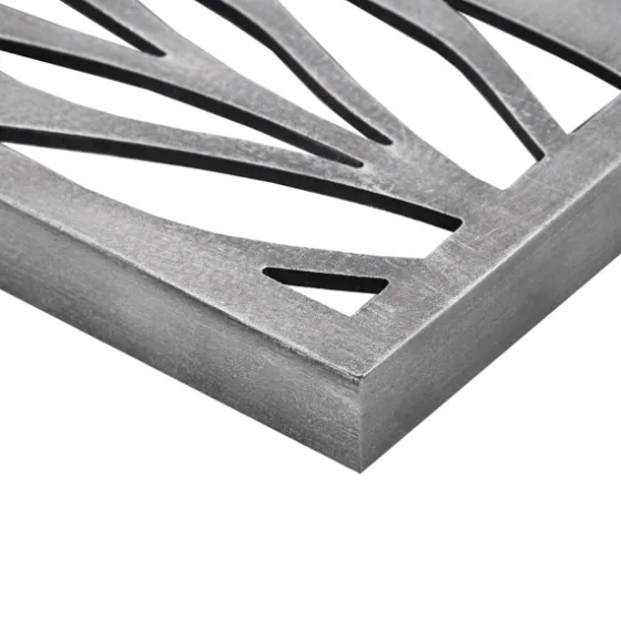 Silver Madison Park Florian Wall Plaques, Set Of 2-Kirkland's Home Flash Sale