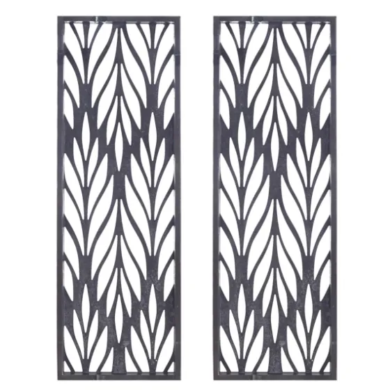 Silver Madison Park Florian Wall Plaques, Set Of 2-Kirkland's Home Flash Sale
