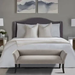 Silver Melinda Accent Bench-Kirkland's Home New