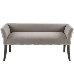 Silver Melinda Accent Bench-Kirkland's Home New