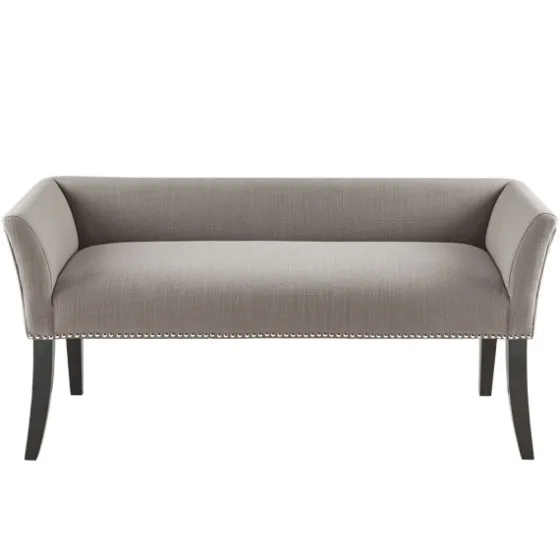 Silver Melinda Accent Bench-Kirkland's Home New