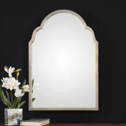 Silver Metal Arched Mirror-Kirkland's Home Outlet
